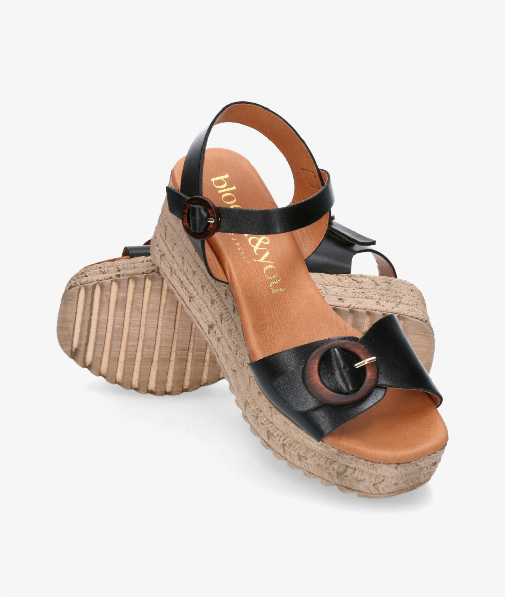 Sandalias bloom&you  URBAN en negro