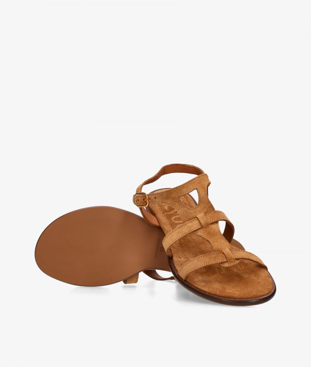 Sandalias bloom&you  ANTHIA en serraje cuero