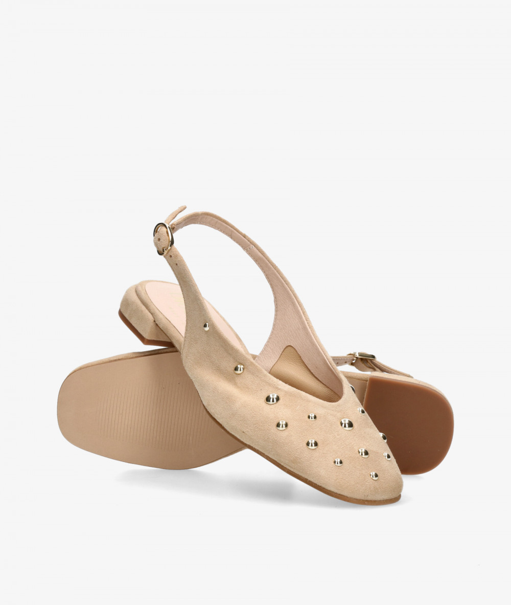bloom&you Pump shoes BELLI in beige suede
