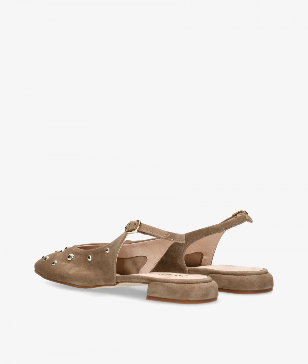 bloom&you Pump shoes BELLI in taupe suede