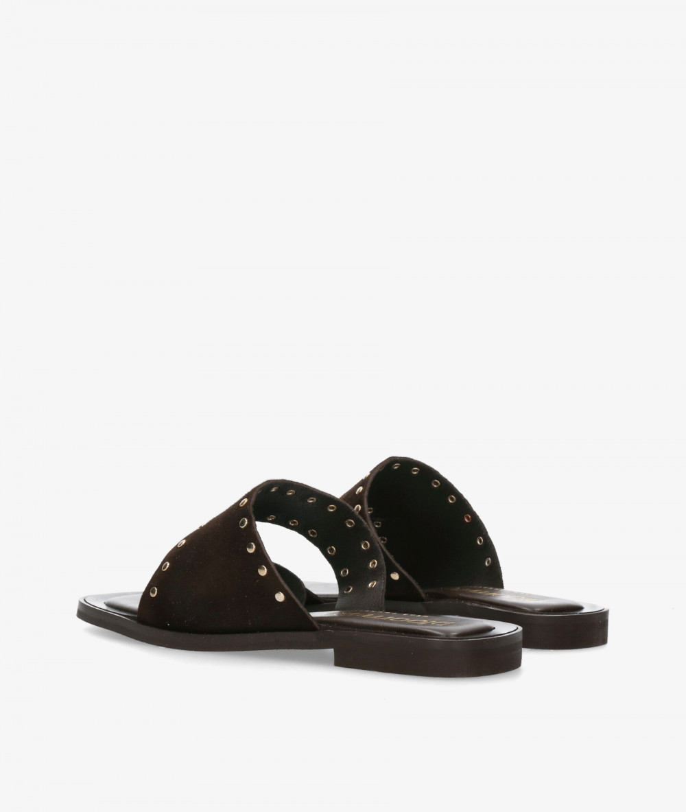 Sandalias bloom&you  OLEA en serraje marrón