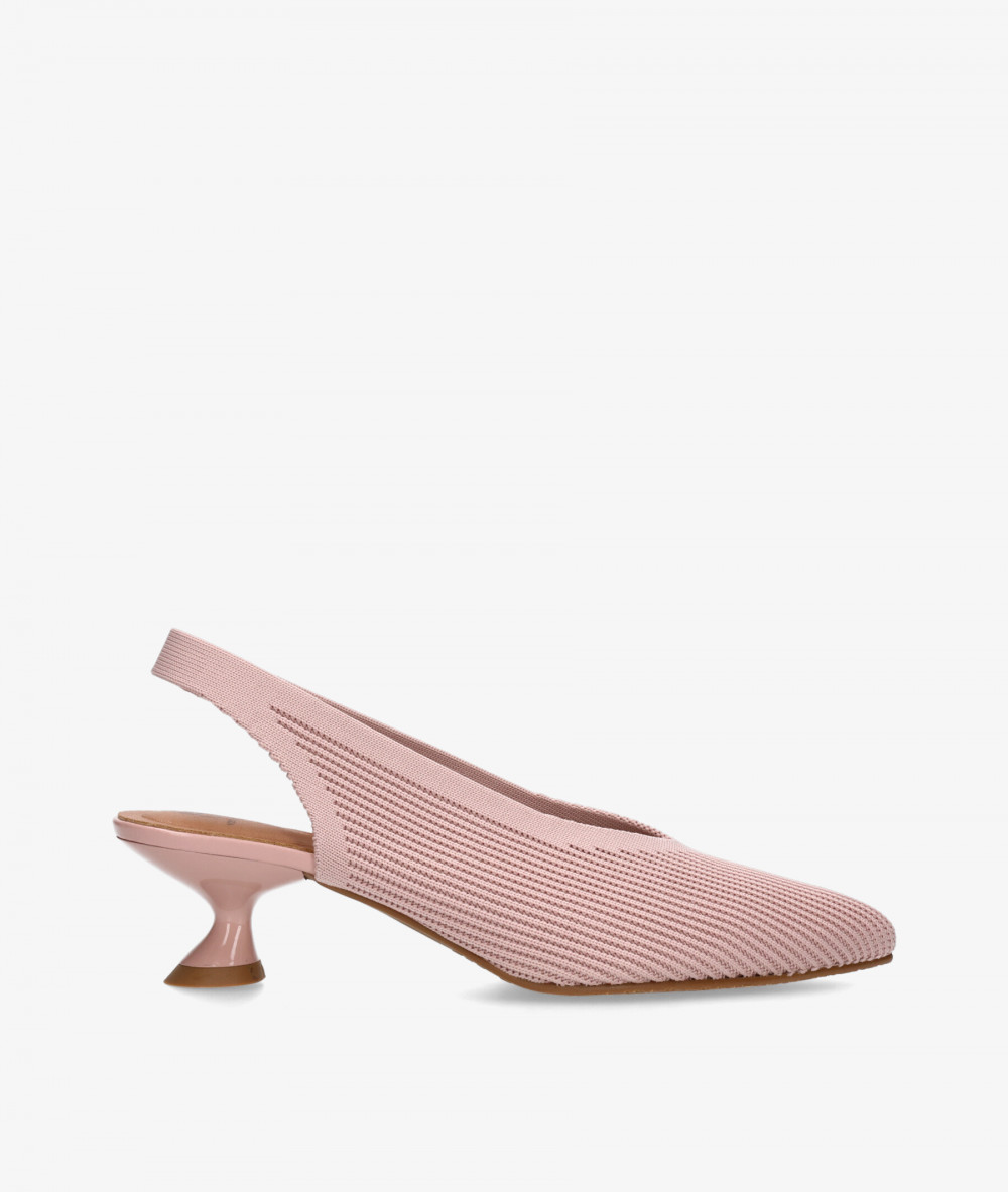 Zapatos de vestir pabloochoa.shoes 76626 en NUDE LYCRA