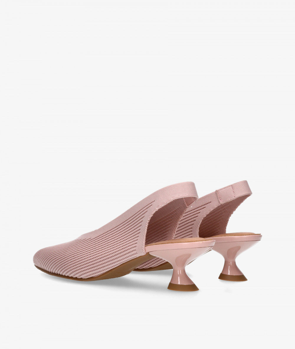 Zapatos de vestir pabloochoa.shoes 76626 en NUDE LYCRA