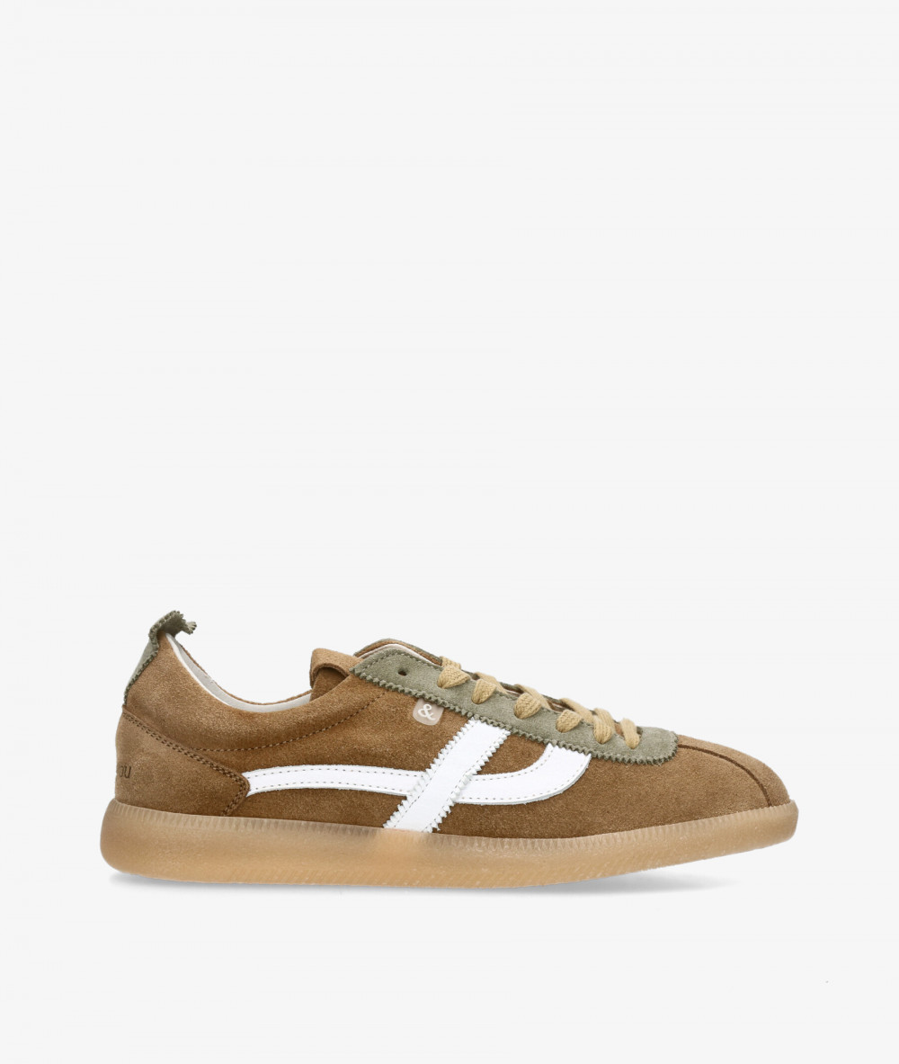 bloom&you Sneakers  BLOMY in taupe split suede