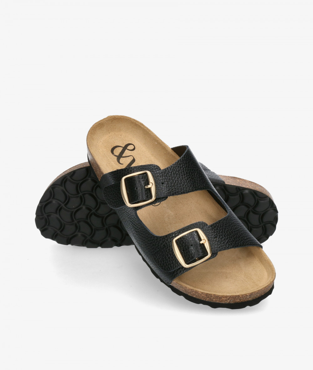 Sandalias bloom&you  NENUFAR en negro