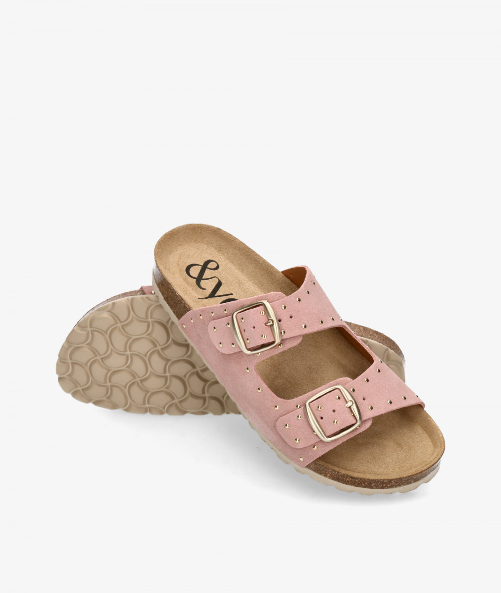 Sandalias bloom&you  NERINE en serraje nude