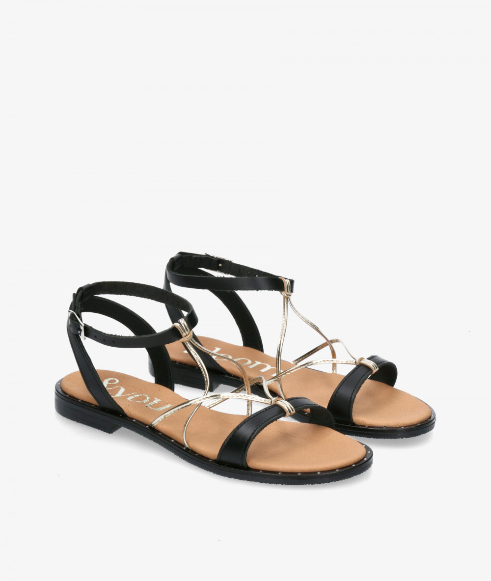 Sandalias bloom&you  ALANIS en negro