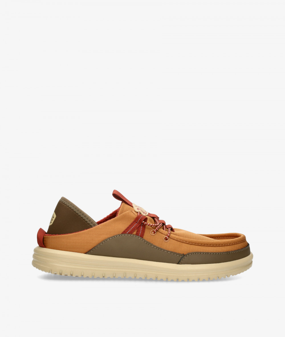 Dude Canvas shoes BRADLEY BLIPPER NYLON in camel