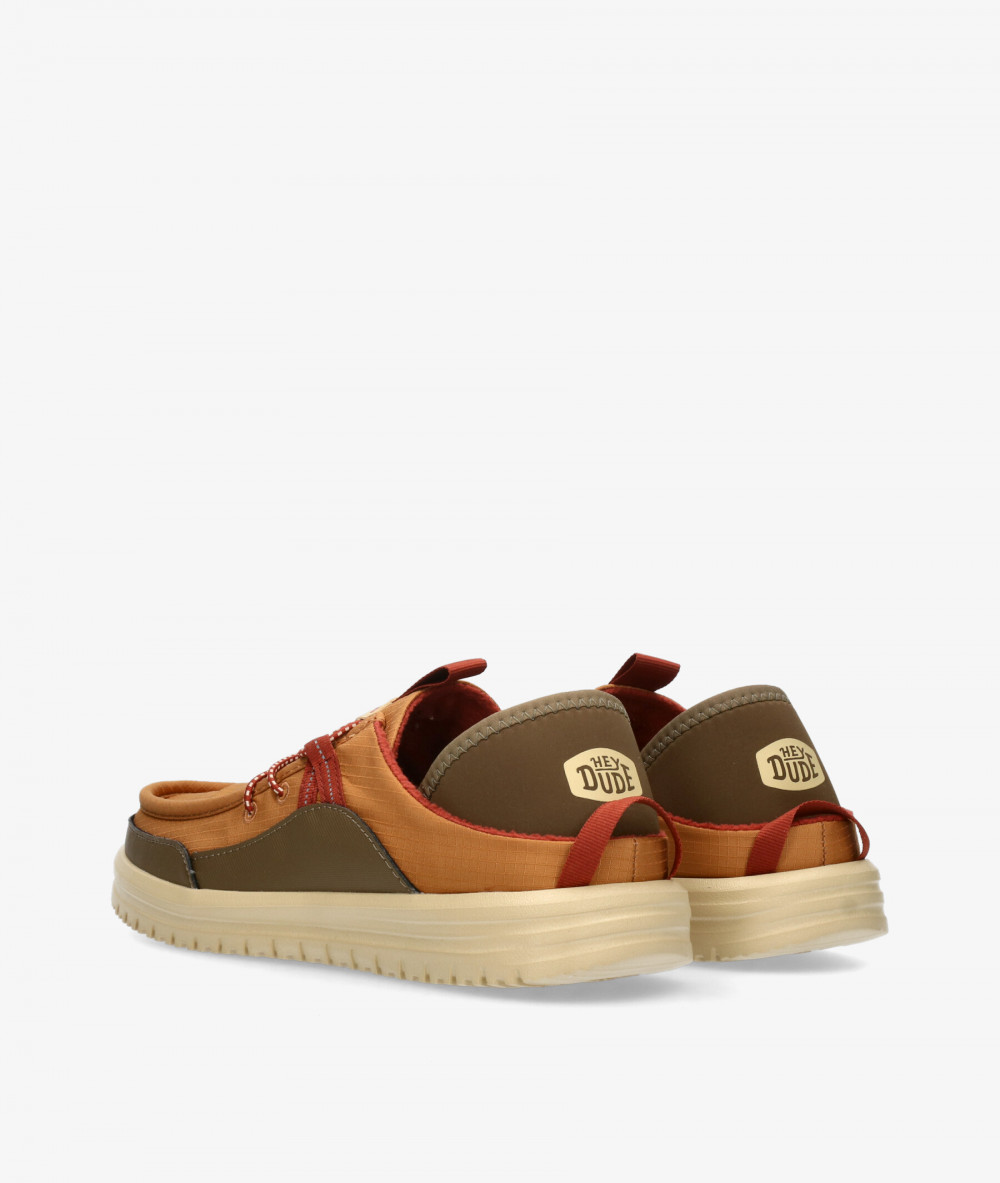 Dude Canvas shoes BRADLEY BLIPPER NYLON in camel