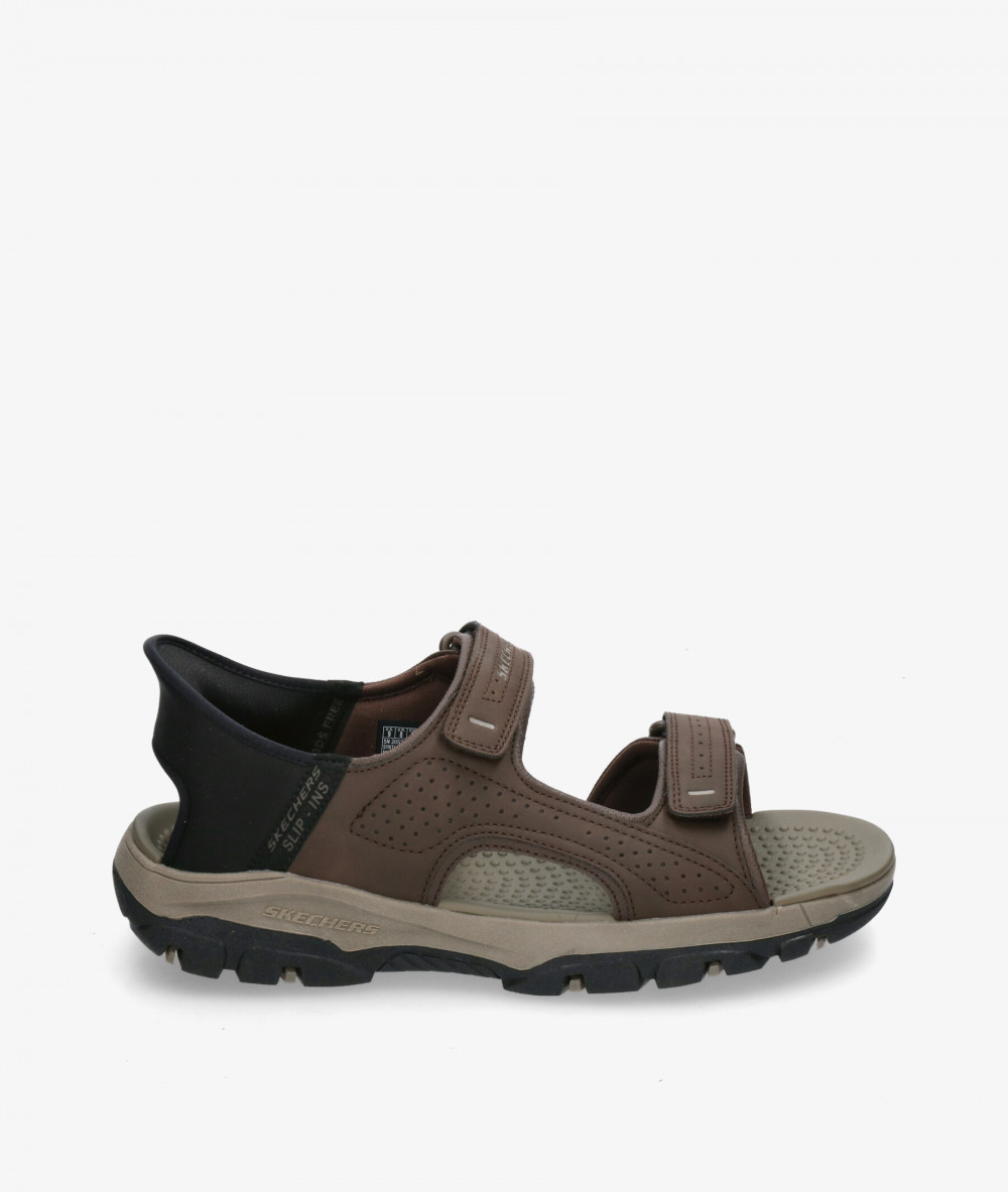 Sandalias Skechers 205289 en marrón