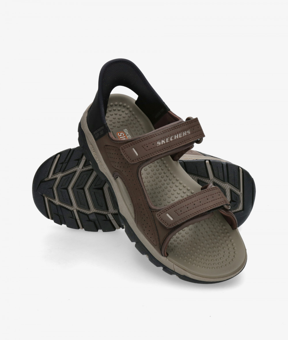 Sandalias Skechers 205289 en marrón