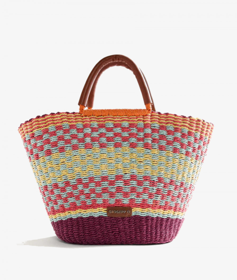 Bolso de rafia Gioseppo PANGANI en multicolor