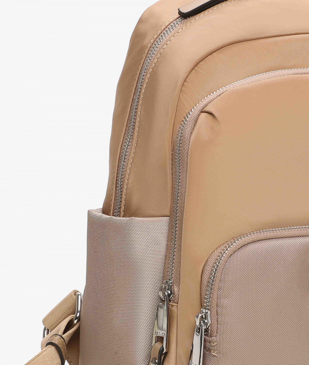 Bolso textil pabloochoa.shoes 20944 en camel