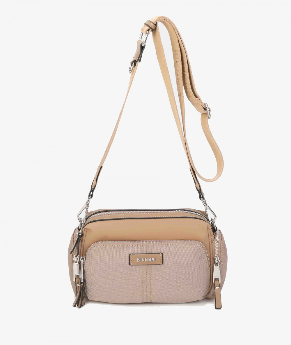 Bolso textil pabloochoa.shoes 20940 en camel