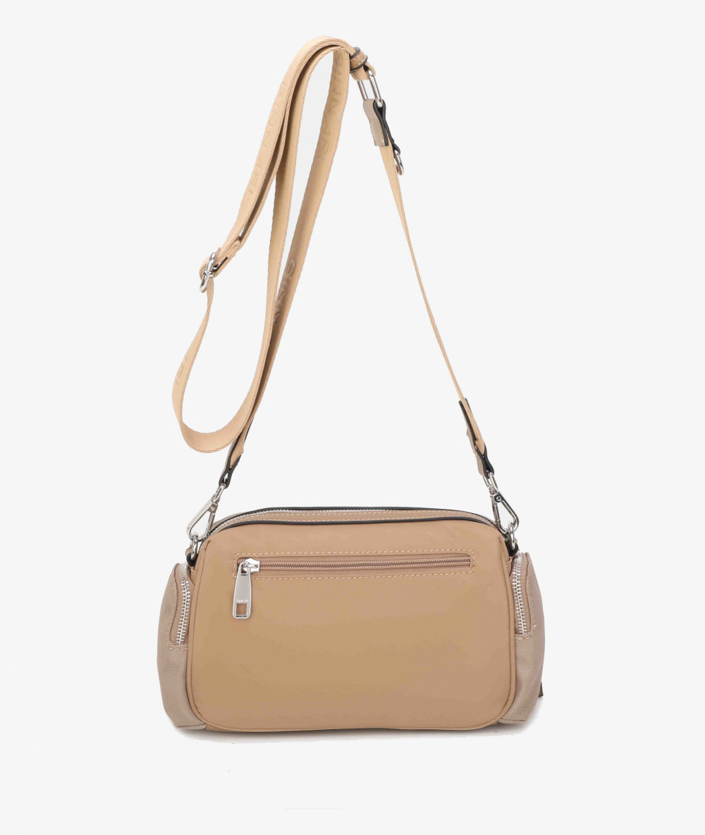 Bolso textil pabloochoa.shoes 20940 en camel