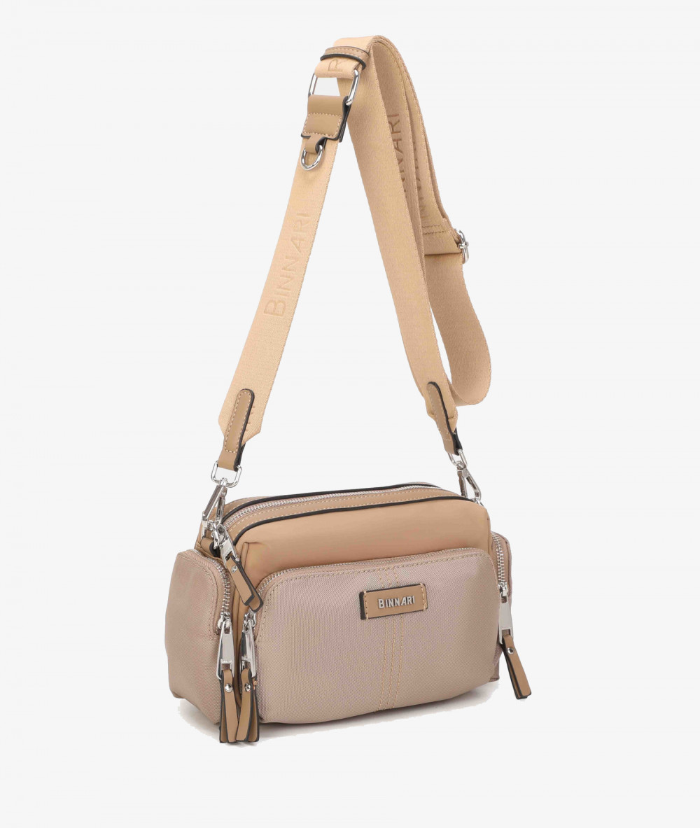 Bolso textil pabloochoa.shoes 20940 en camel