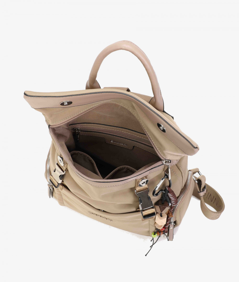 Bolso textil pabloochoa.shoes 21151 en caki