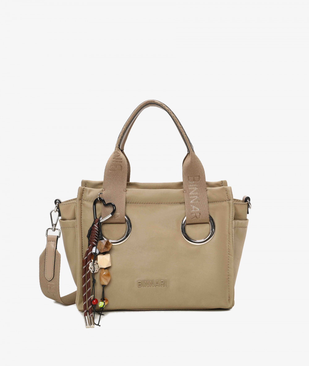 Bolso textil pabloochoa.shoes 21154 en caki