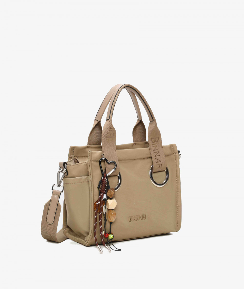 Bolso textil pabloochoa.shoes 21154 en caki