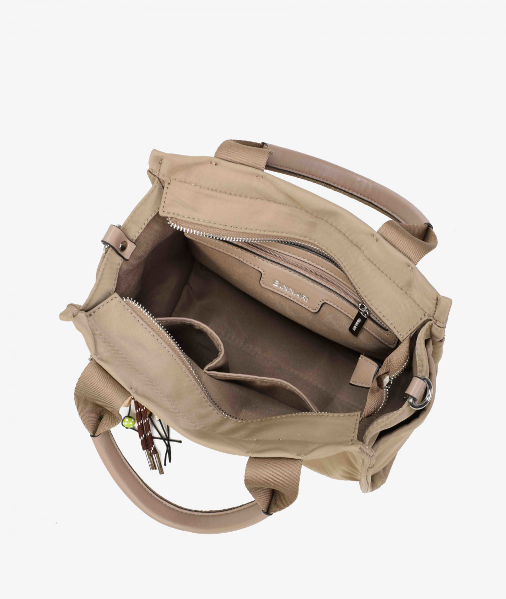 Bolso textil pabloochoa.shoes 21154 en caki