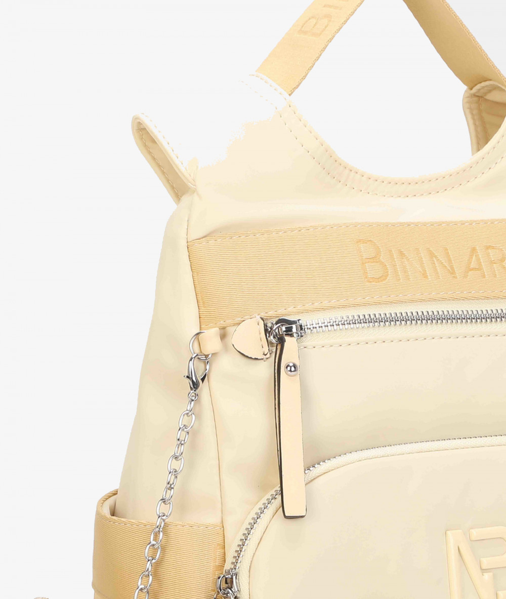 Bolso textil pabloochoa.shoes 21064 en mostaza