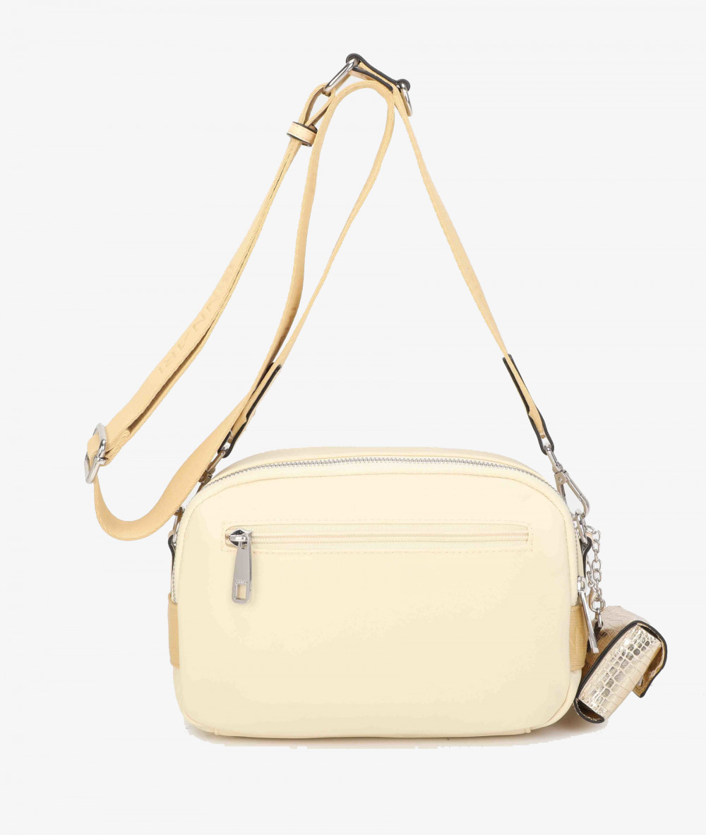 Bolso textil pabloochoa.shoes 21061 en mostaza