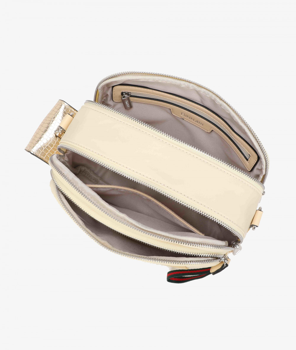 Bolso textil pabloochoa.shoes 21061 en mostaza