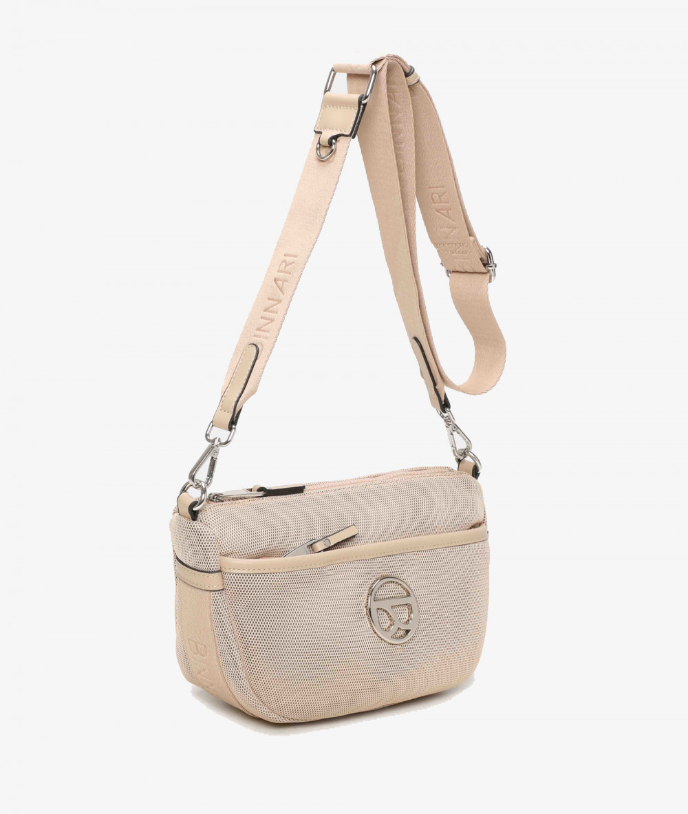 Bolso textil pabloochoa.shoes 21070 en beige