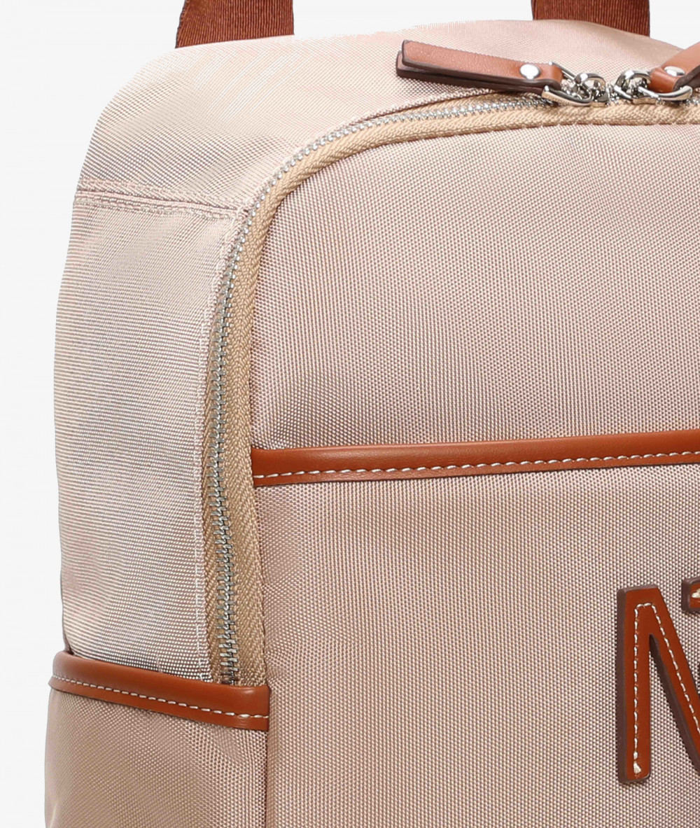 Bolso textil pabloochoa.shoes 21181 en camel