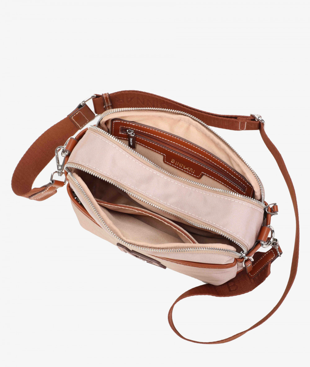 Bolso textil pabloochoa.shoes 21180 en camel
