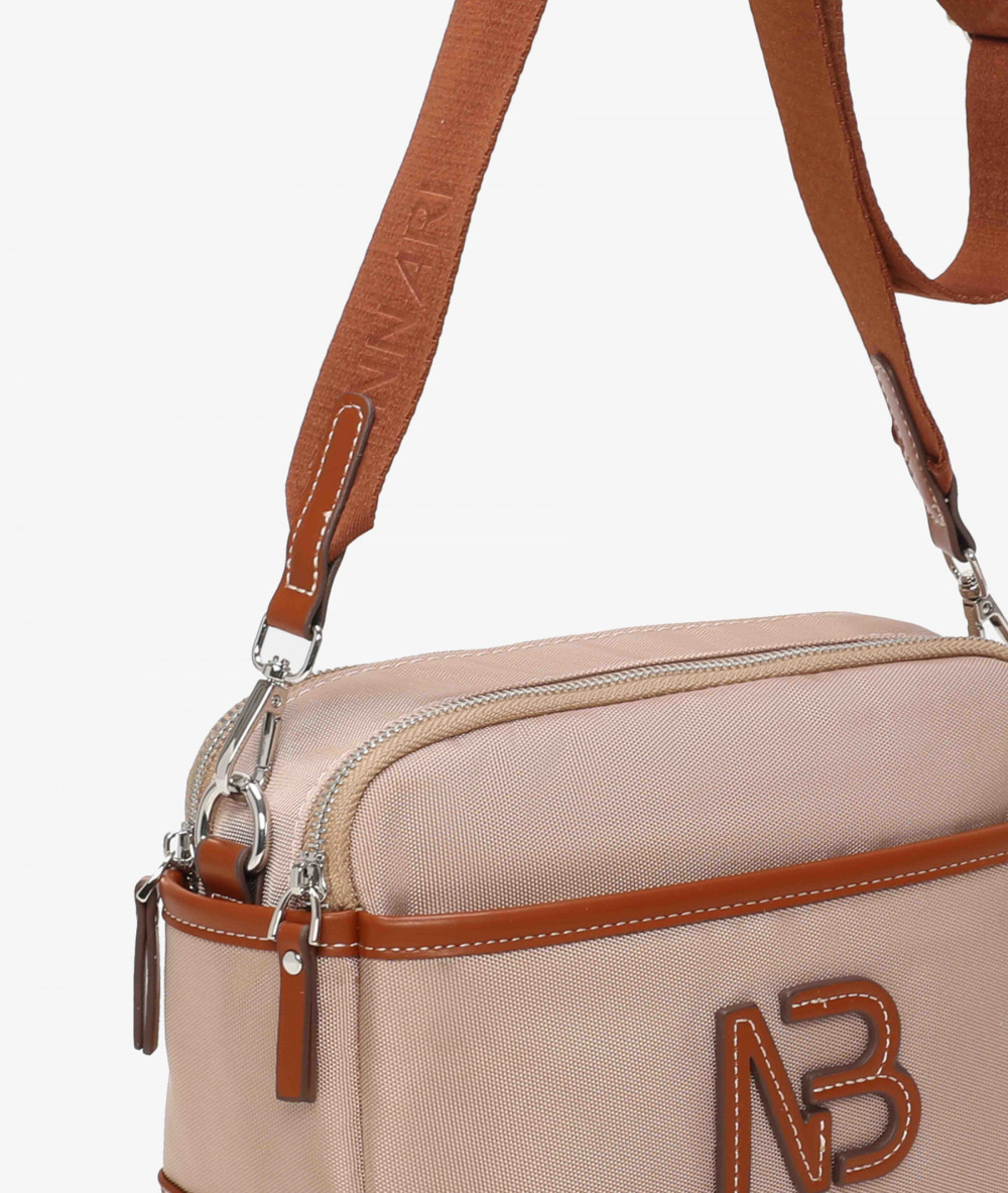 Bolso textil pabloochoa.shoes 21180 en camel