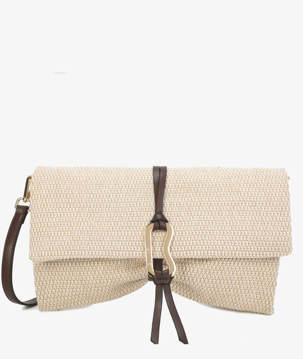 Bolso de rafia pabloochoa.shoes 21020 en beige
