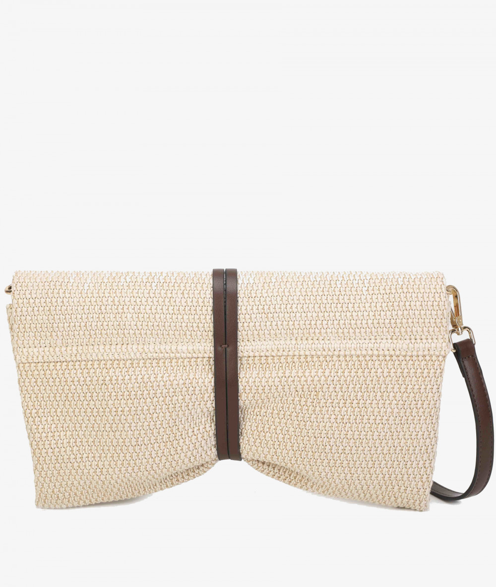 Bolso de rafia pabloochoa.shoes 21020 en beige