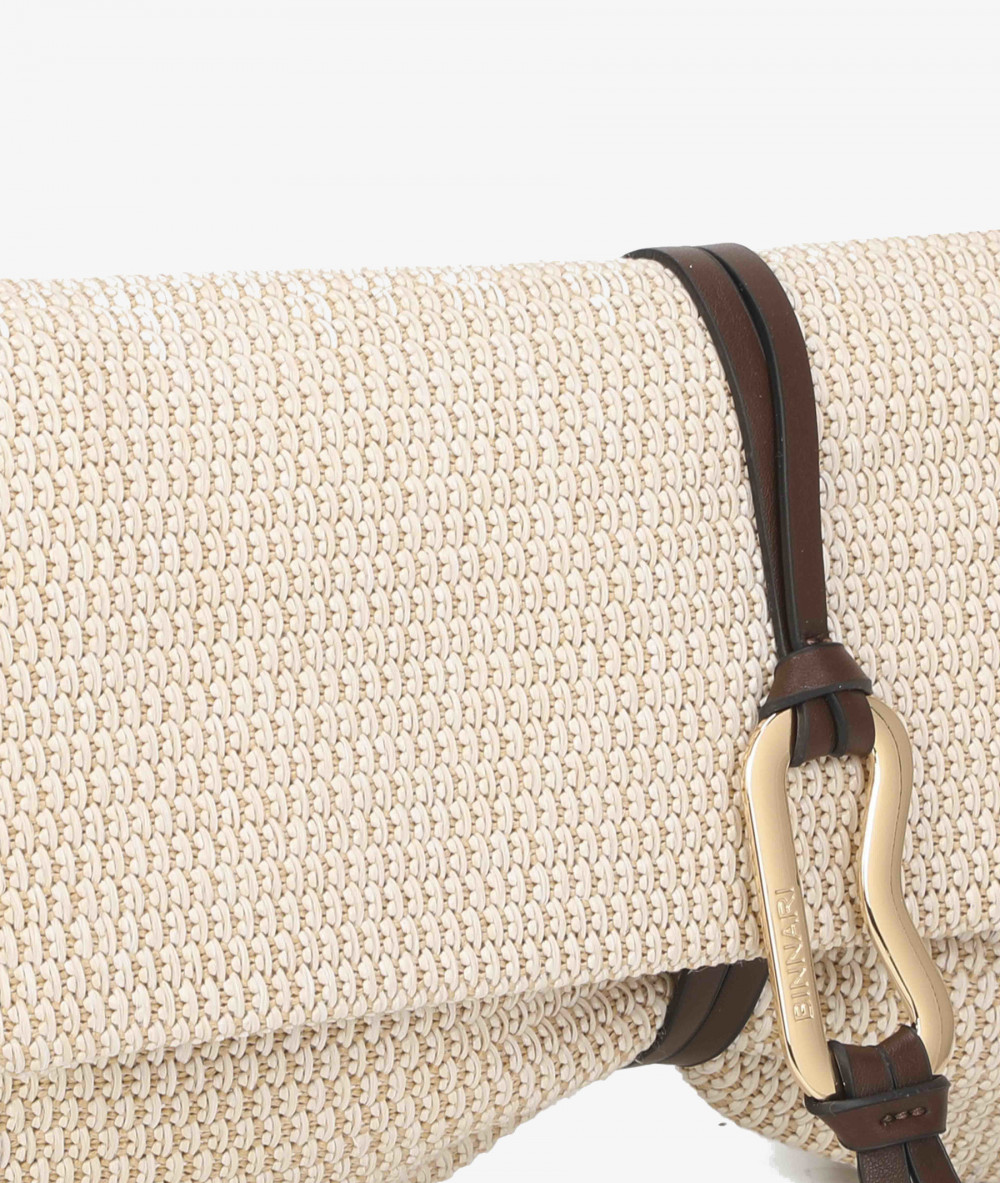 Bolso de rafia pabloochoa.shoes 21020 en beige