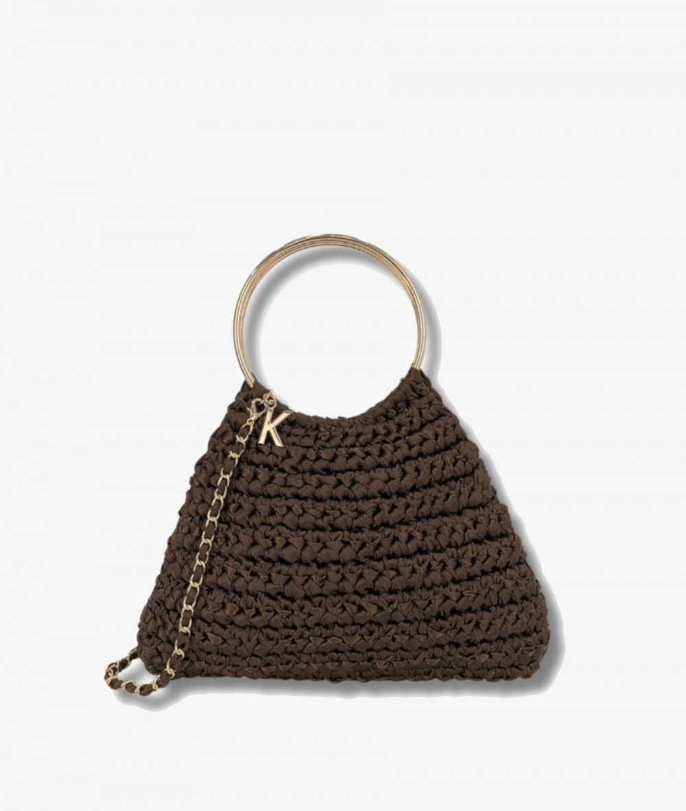 Bolso textil Martina K 9702  en marrón