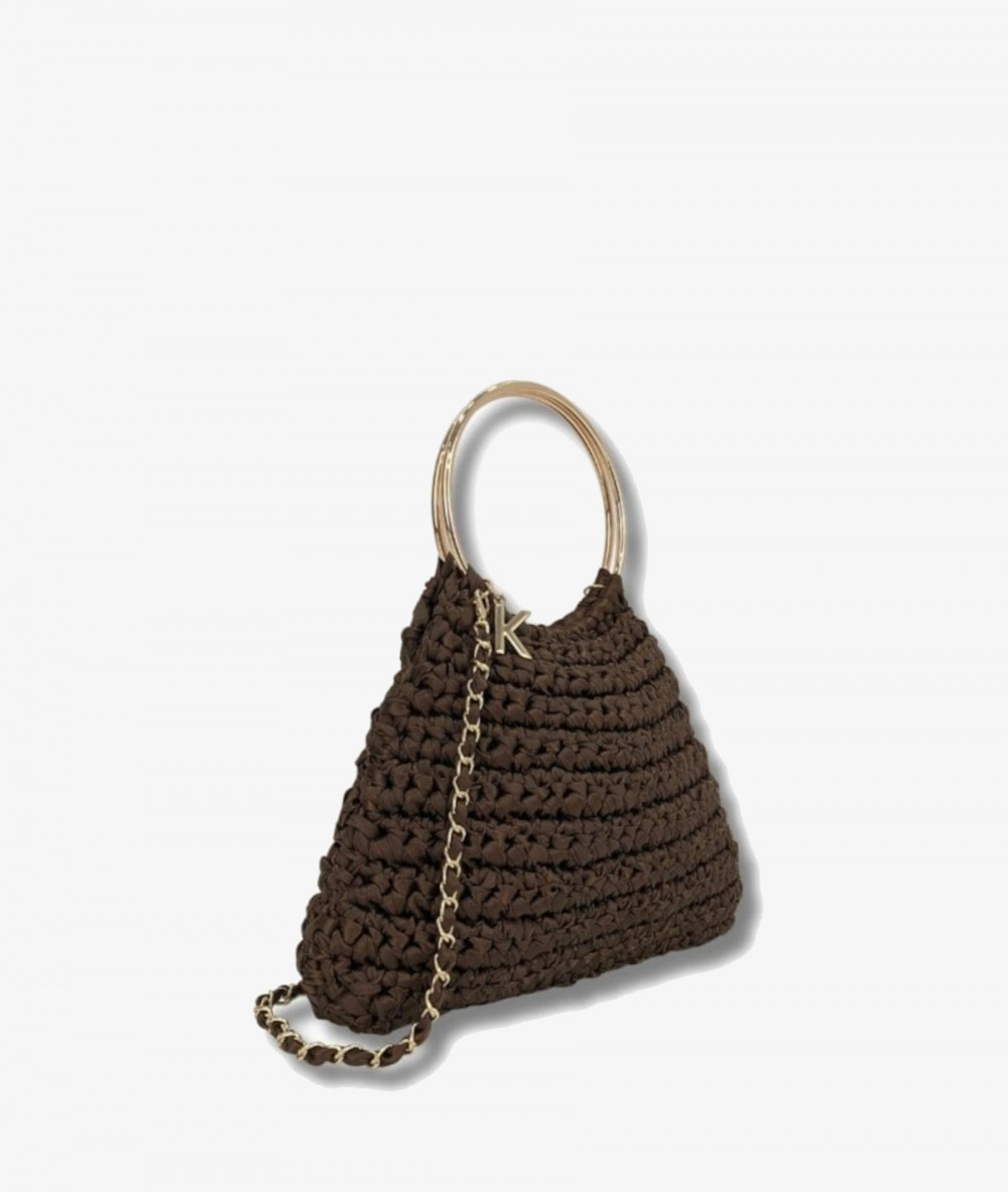 Bolso textil Martina K 9702  en marrón