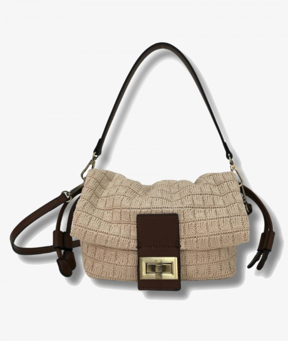 Bolso textil Martina K 25403 en beige