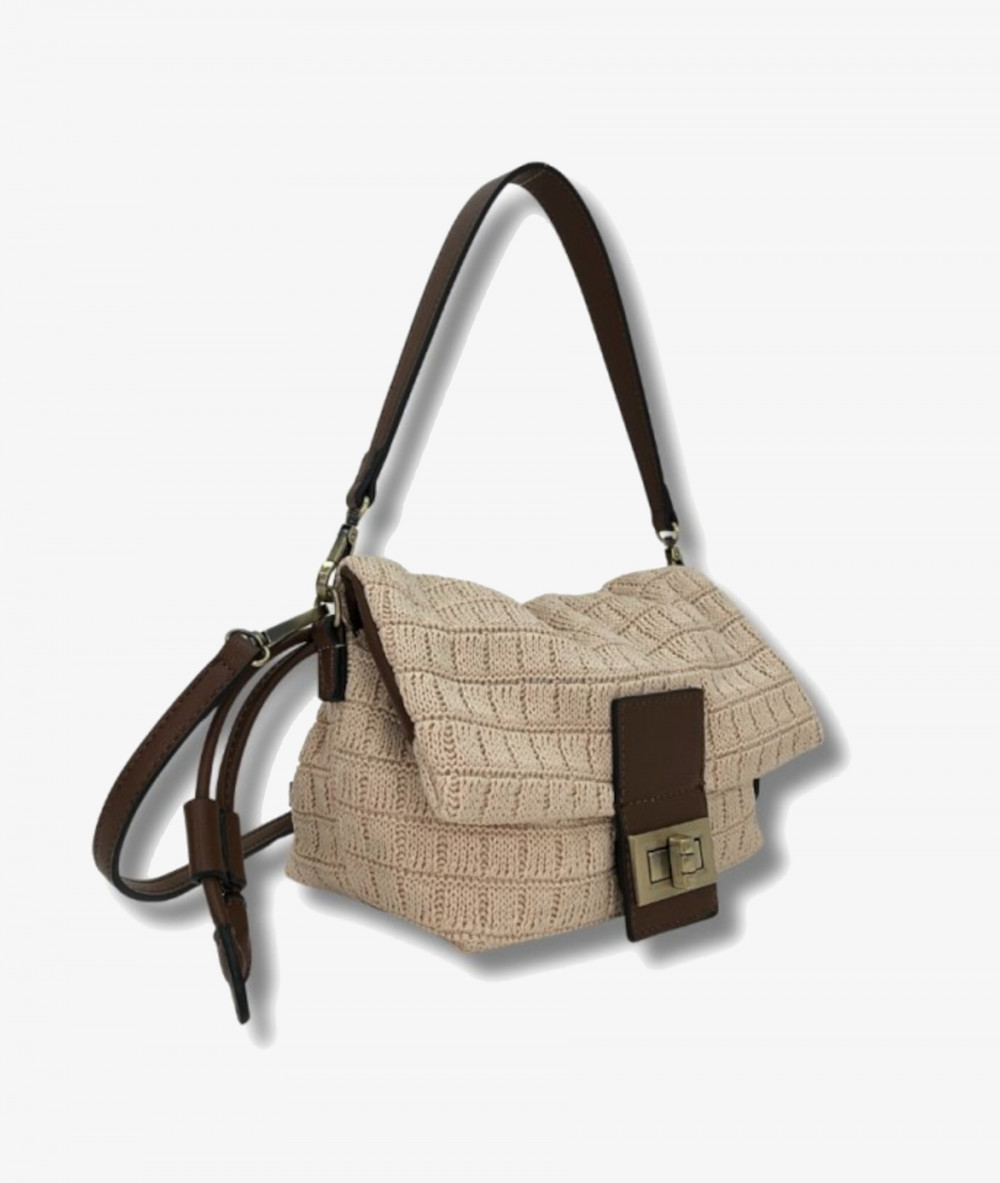 Bolso textil Martina K 25403 en beige