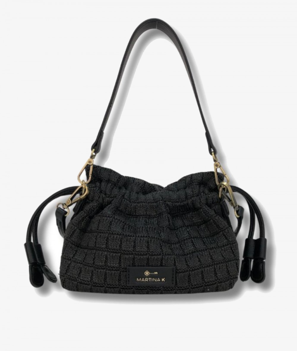 Bolso textil Martina K 25403 en negro