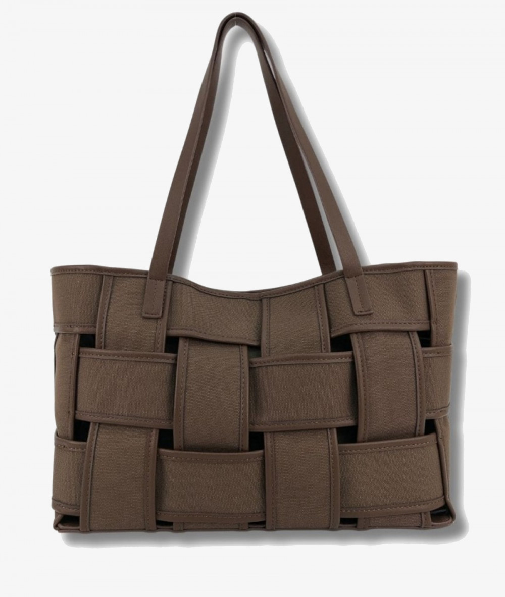 Bolso textil Martina K 7254 en marrón