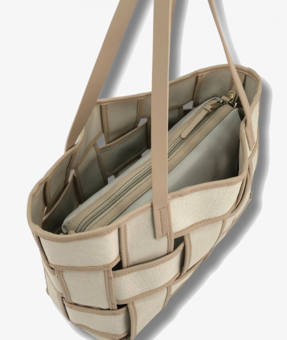 Bolso textil Martina K 7254 en camel