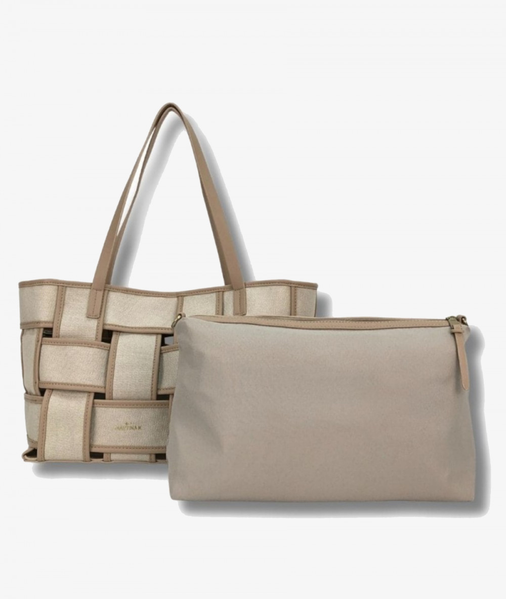 Bolso textil Martina K 7254 en camel