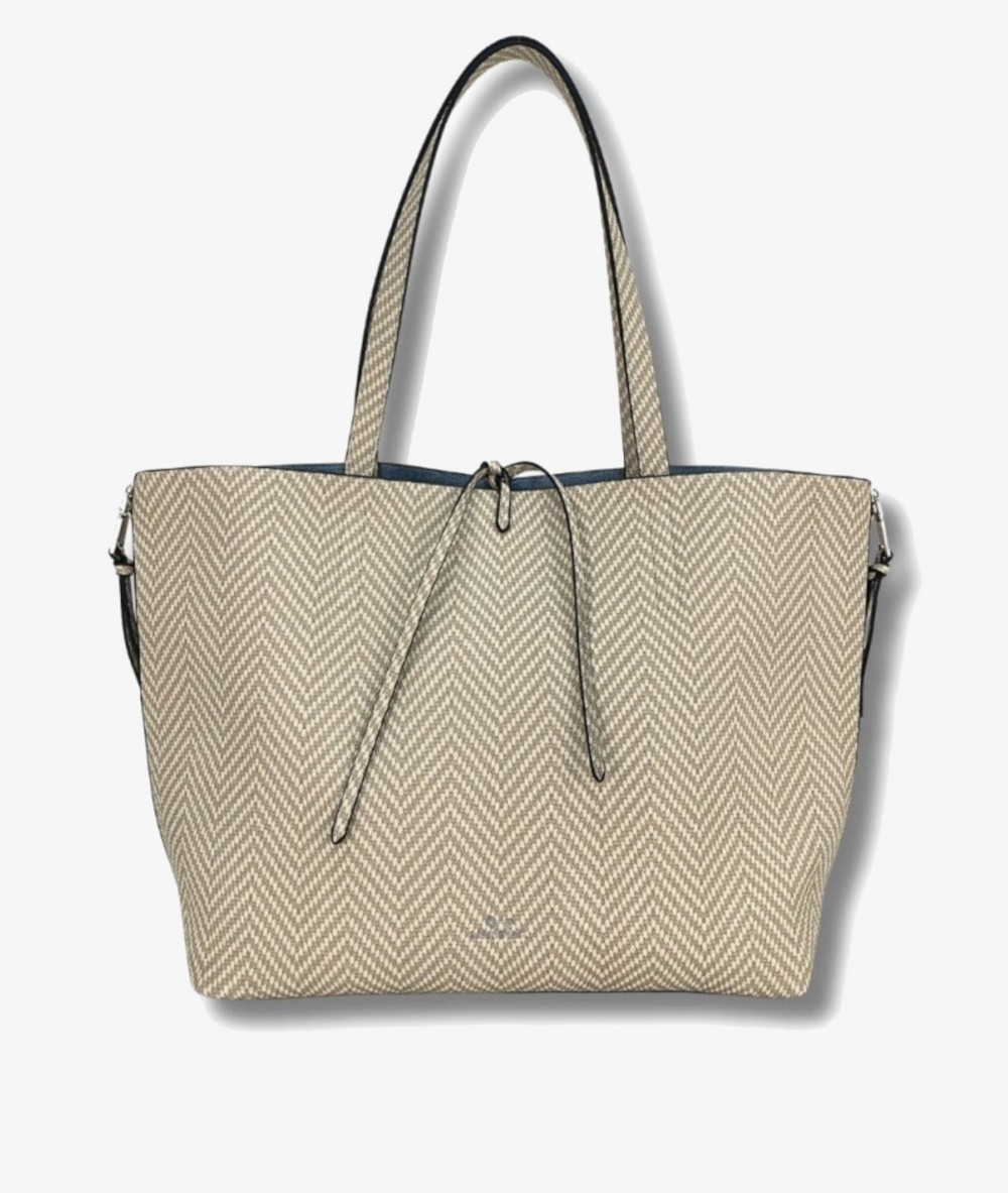 Bolso textil Martina K 25058 en topo