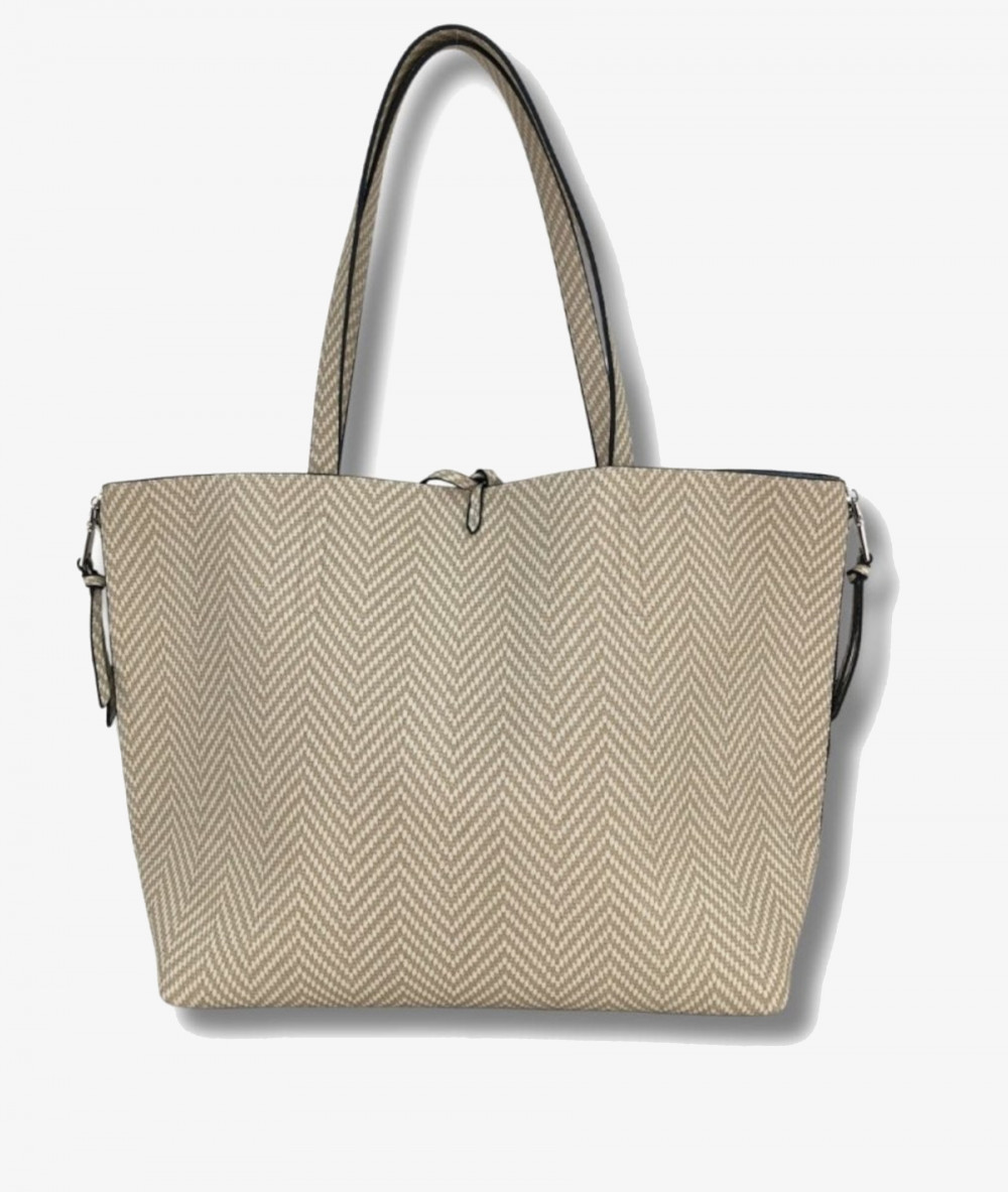 Bolso textil Martina K 25058 en topo