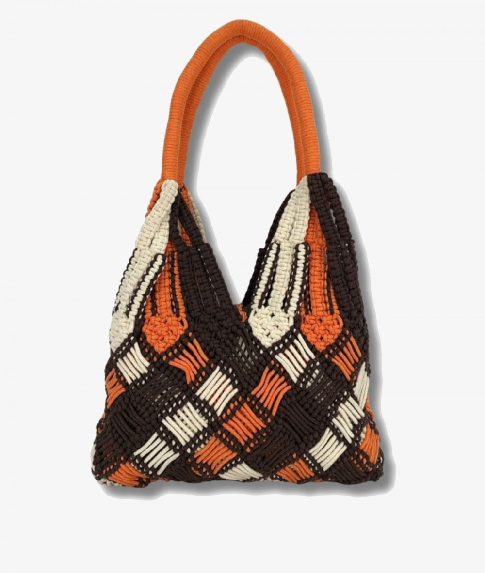 Bolso textil Martina K 9701 en marrón