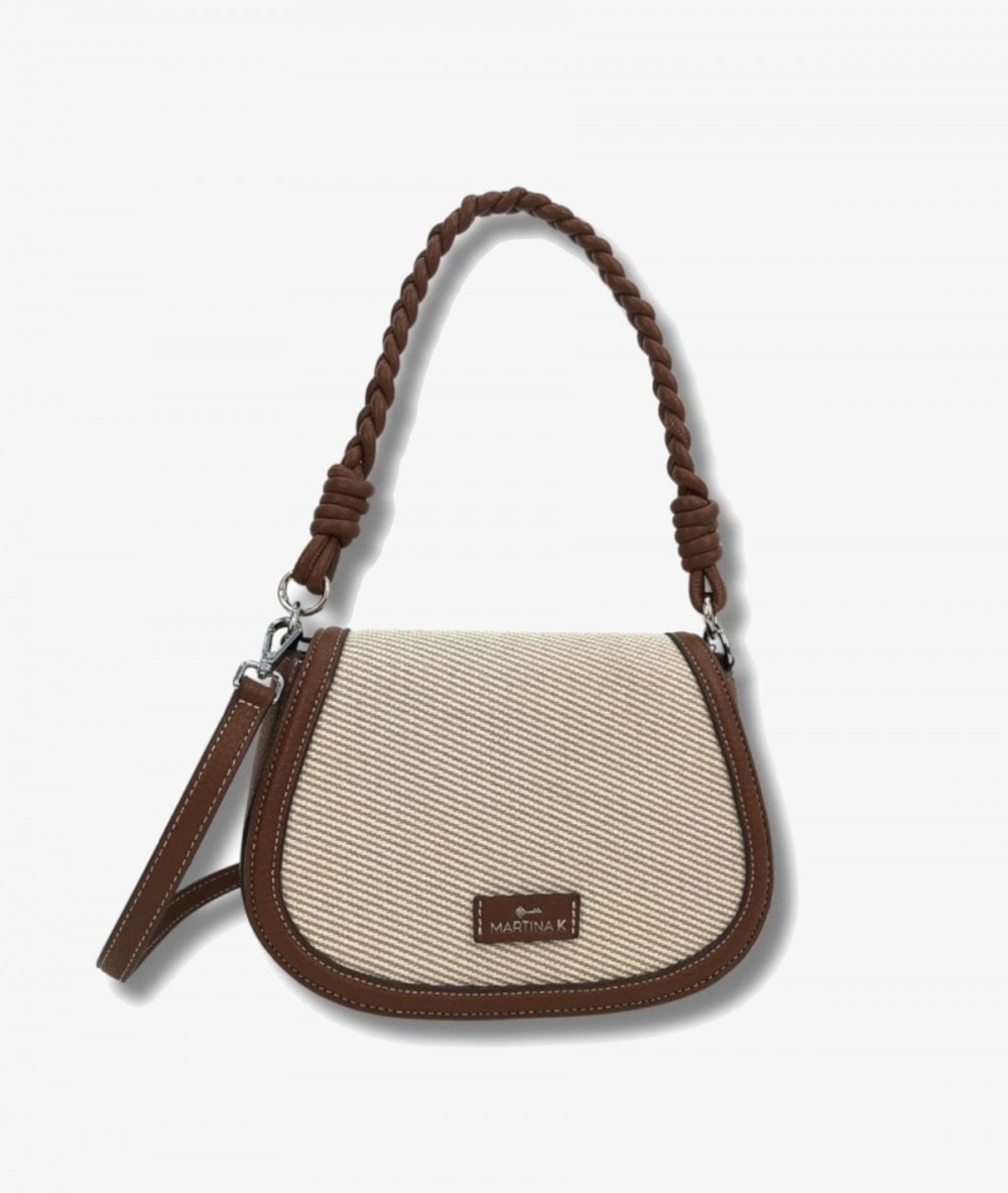 Bolso textil Martina K 6810 en beige