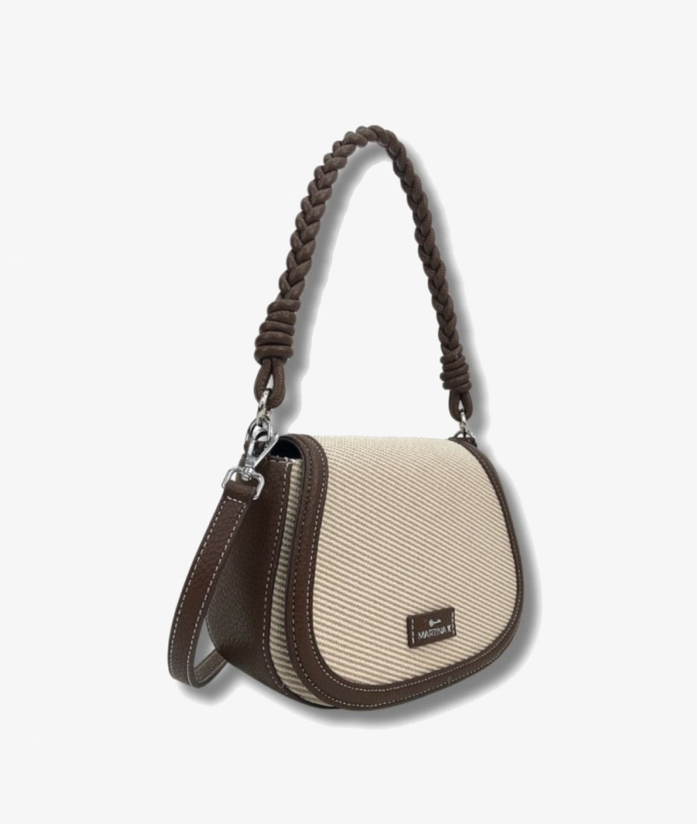 Bolso textil Martina K 6810 en beige
