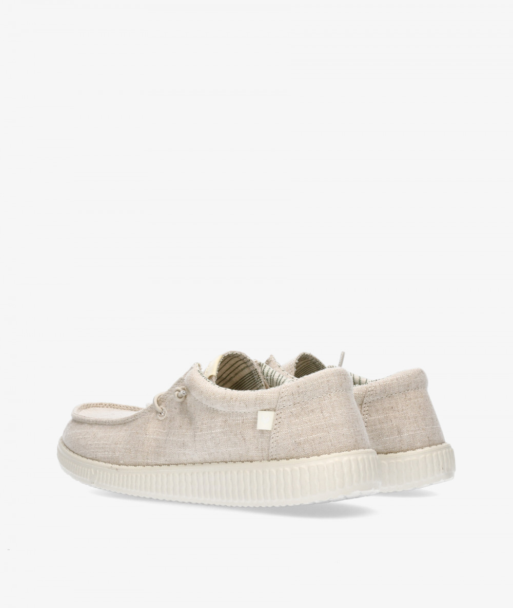 Zapatos casual Walk in Pitas WP150 LINEN en beige