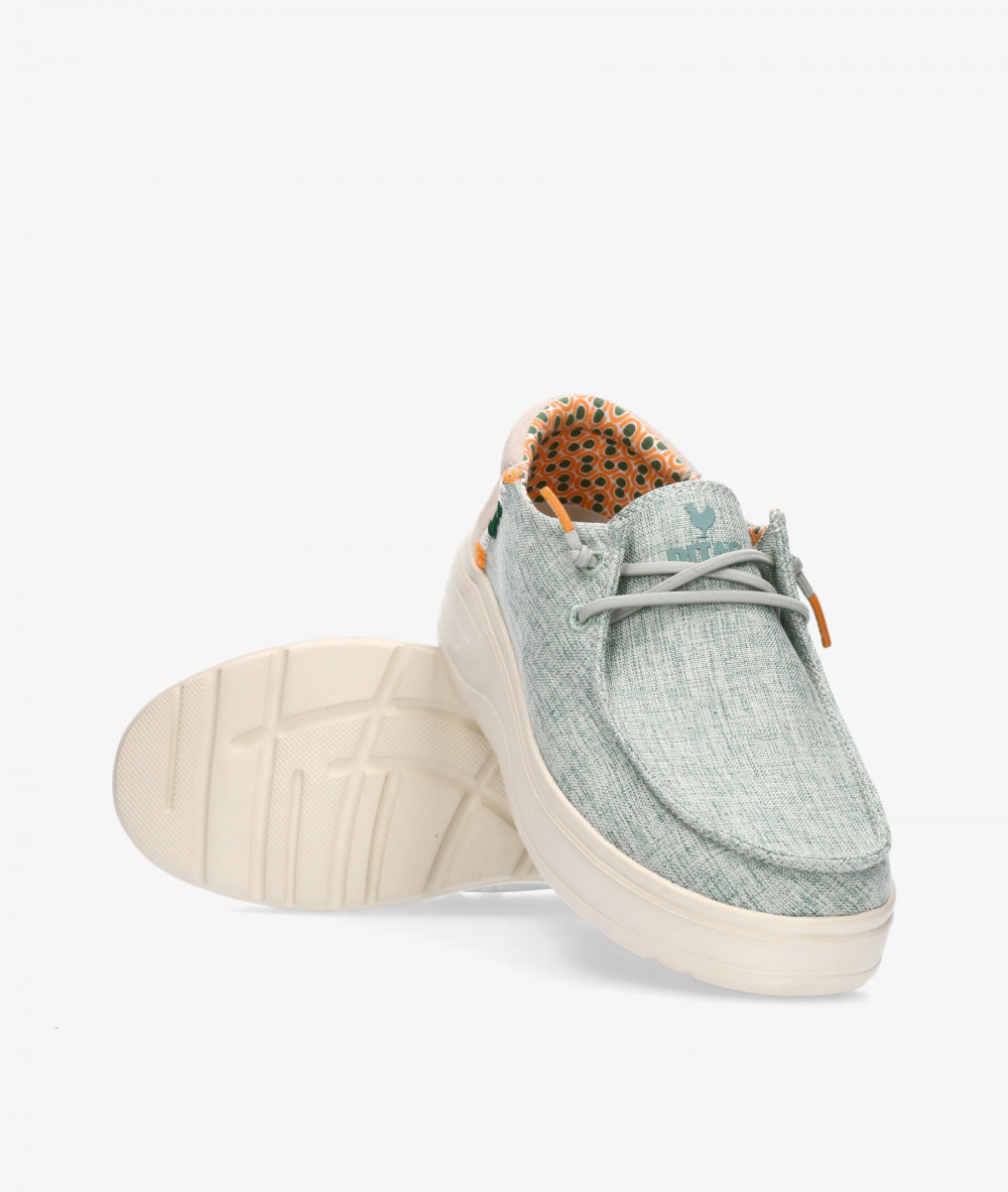 Zapatos casual Walk in Pitas POPPY en verde