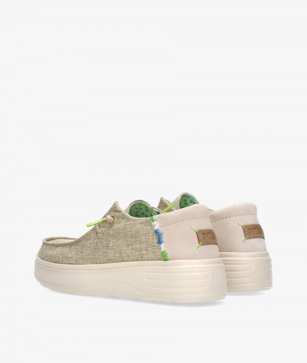 Zapatos casual Walk in Pitas POPPY en beige